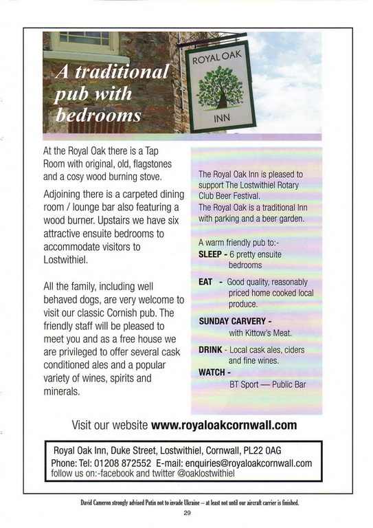 2014 (11th) Beer Festival Programme Page 29